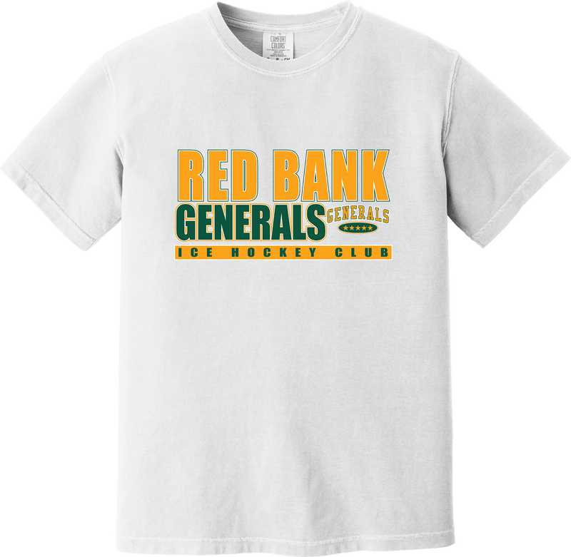 Red Bank Generals Heavyweight Ring Spun Tee