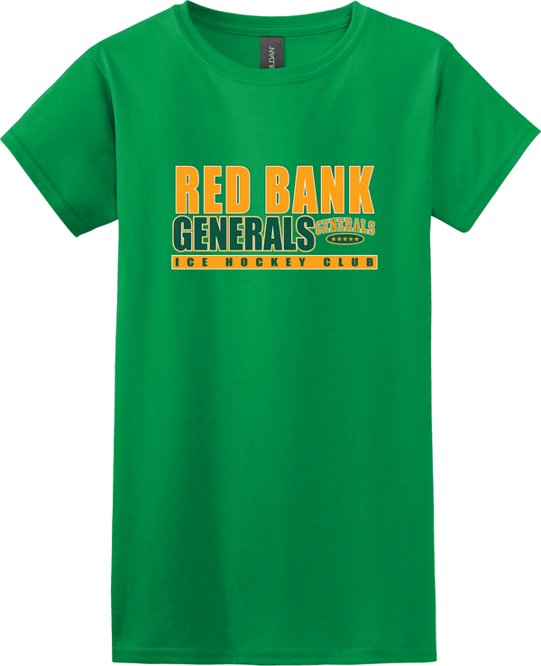 Red Bank Generals Softstyle Ladies' T-Shirt