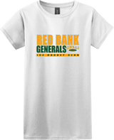 Red Bank Generals Softstyle Ladies' T-Shirt