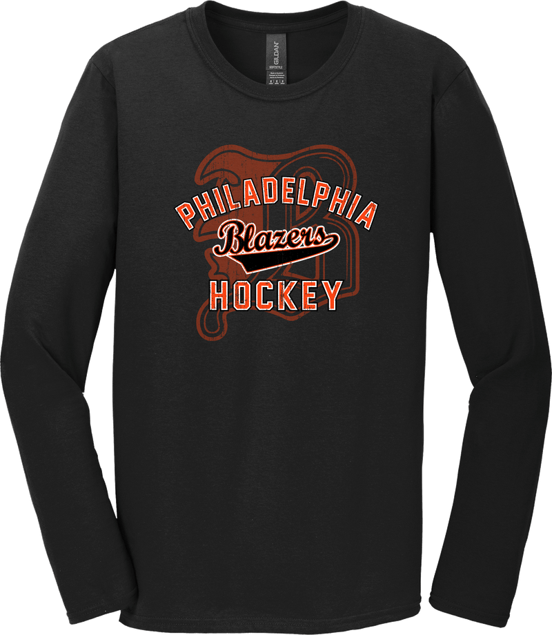 Philadelphia Blazers Softstyle Long Sleeve T-Shirt