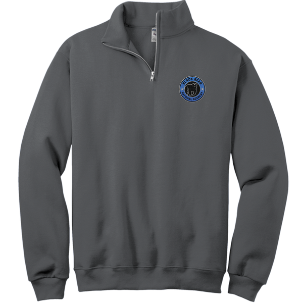 Black Bear National Academy NuBlend 1/4-Zip Cadet Collar Sweatshirt