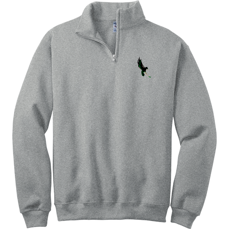 Wilmington Nighthawks NuBlend 1/4-Zip Cadet Collar Sweatshirt