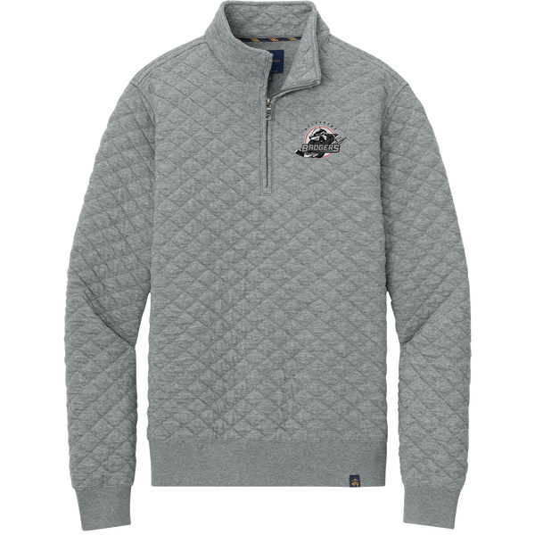 Allegheny Badgers Brooks Brothers Diamond Quilt 1/4-Zip