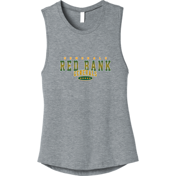 Red Bank Generals Womens Jersey Muscle Tank