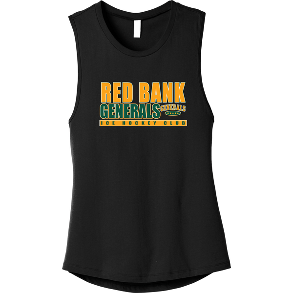 Red Bank Generals Womens Jersey Muscle Tank