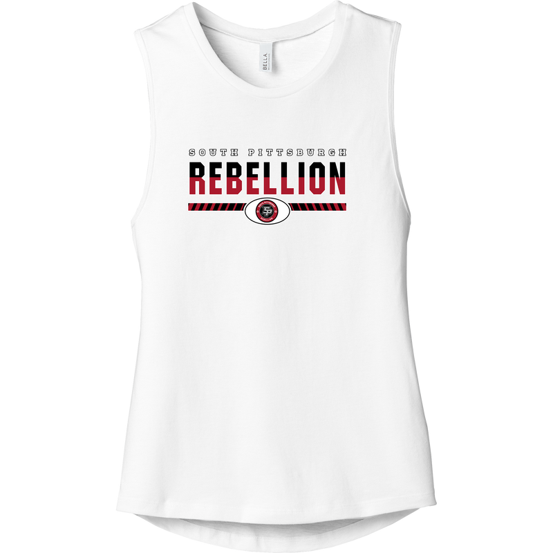 South Pittsburgh Rebellion Womens Jersey Muscle Tank