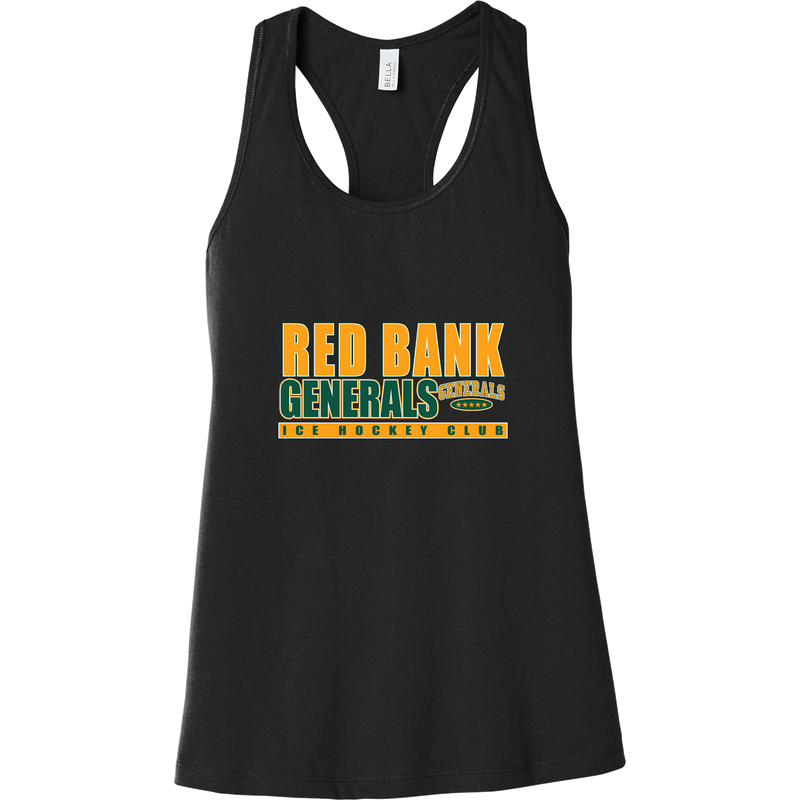 Red Bank Generals Womens Jersey Racerback Tank