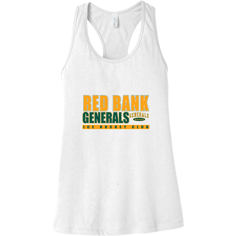 Red Bank Generals Womens Jersey Racerback Tank