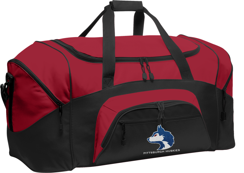 Pittsburgh Huskies Standard Colorblock Sport Duffel