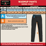 Youth Breakaway Lightweight Warm Up Pants (Mercer Chiefs)