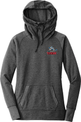 NJ Titans New Era Ladies Tri-Blend Fleece Pullover Hoodie