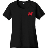 Team Maryland Ladies PosiCharge Tri-Blend Wicking Scoop Neck Raglan Tee