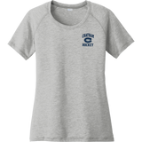 Chatham Hockey Ladies PosiCharge Tri-Blend Wicking Scoop Neck Raglan Tee