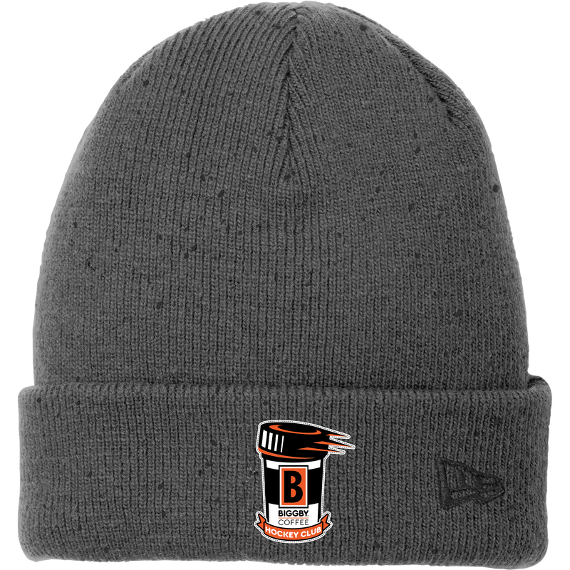 Biggby Coffee Hockey Club New Era PVC Speckled Beanie