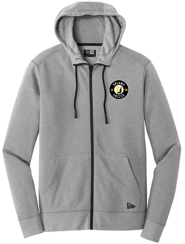 Upland Soccer New Era Tri-Blend Fleece Full-Zip Hoodie