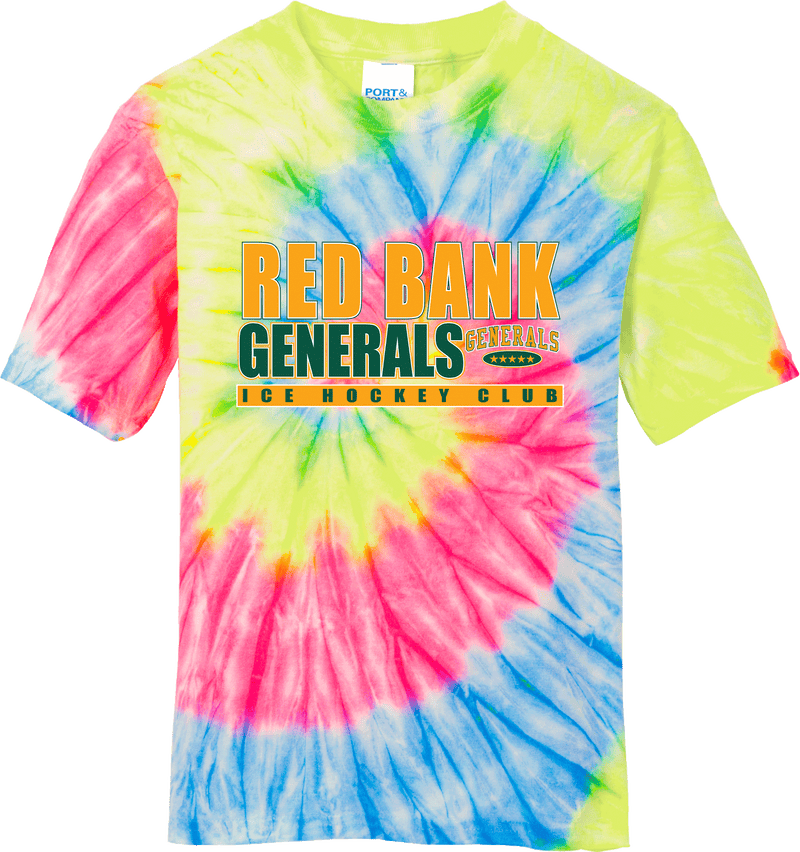 Red Bank Generals Youth Tie-Dye Tee