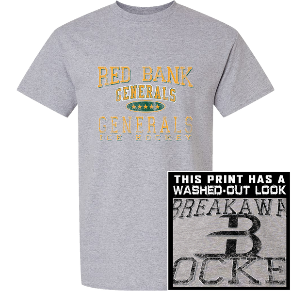 Red Bank Generals Unisex Short Sleeve T-Shirt