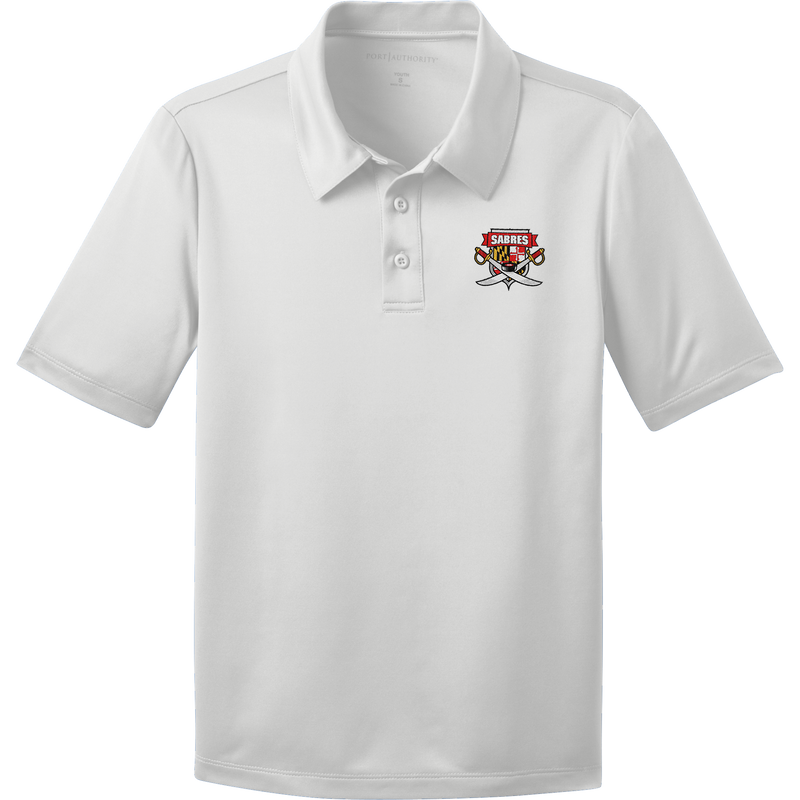 SOMD Sabres Youth Silk Touch Performance Polo