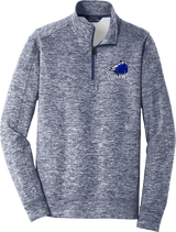 Brandywine Outlaws PosiCharge Electric Heather Fleece 1/4-Zip Pullover