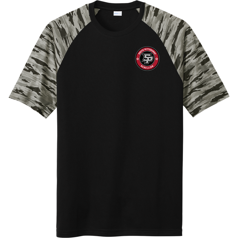 South Pittsburgh Rebellion Drift Camo Colorblock Tee