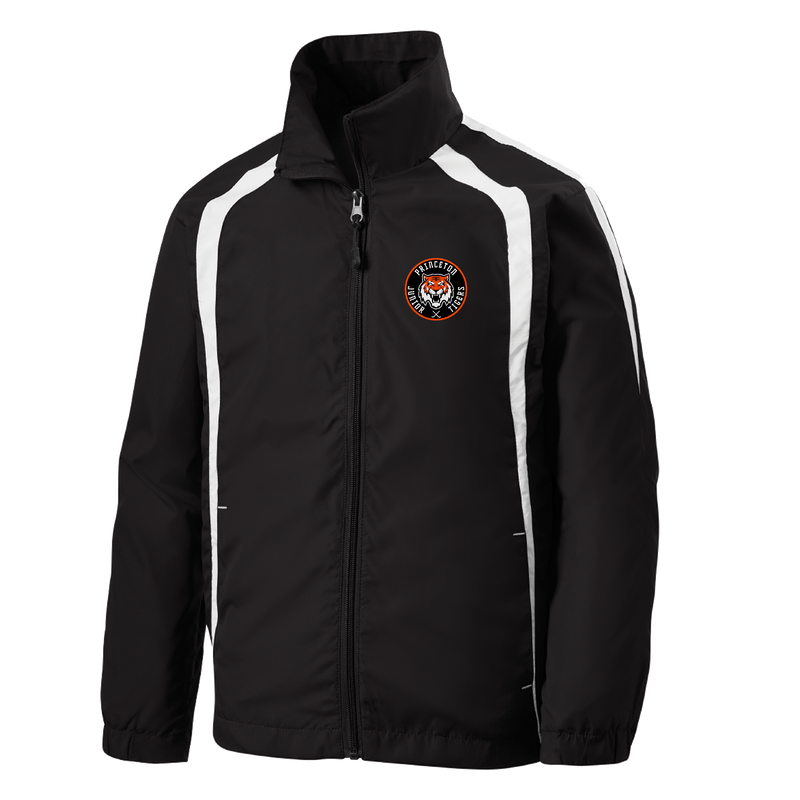 Princeton Jr. Tigers Youth Colorblock Raglan Jacket