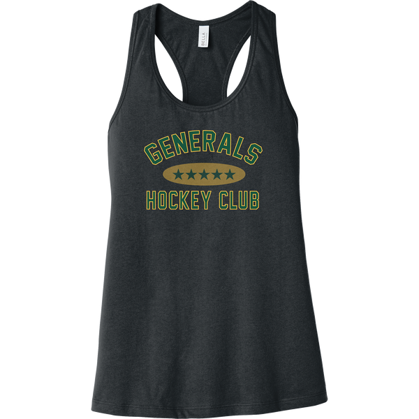 Red Bank Generals Womens Jersey Racerback Tank