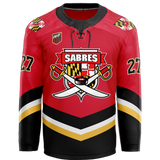 SOMD Sabres Youth Player Sublimated Jersey